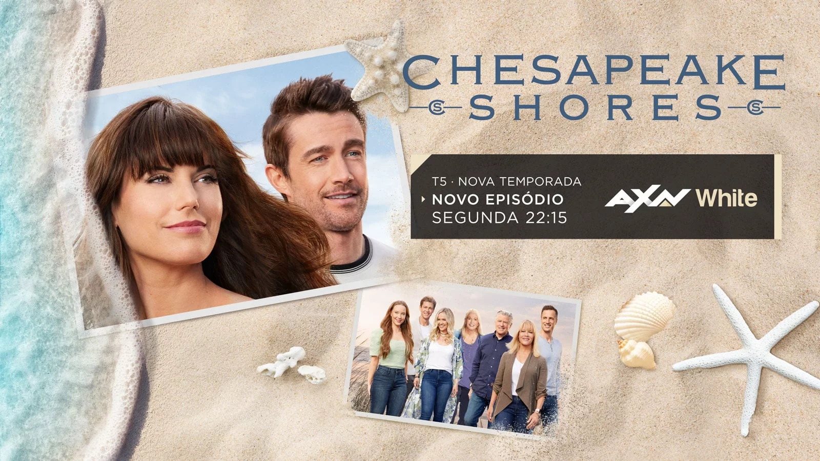 Imagem promocional da série Chesapeake Shores.